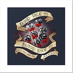 BLOOD DICE Posters and Art